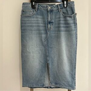 Lucky Brand Light Blue Denim Skirt